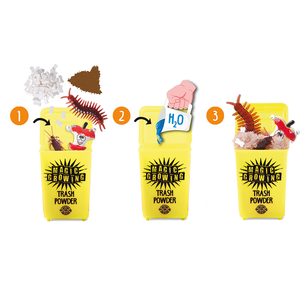 246433-EC Set magičano smeće-rastući prah PRANK BOX, sort P12/240