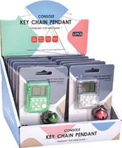 Privjesak mini blok konzola s igrama, 23 igre HKTEC sort P12/216