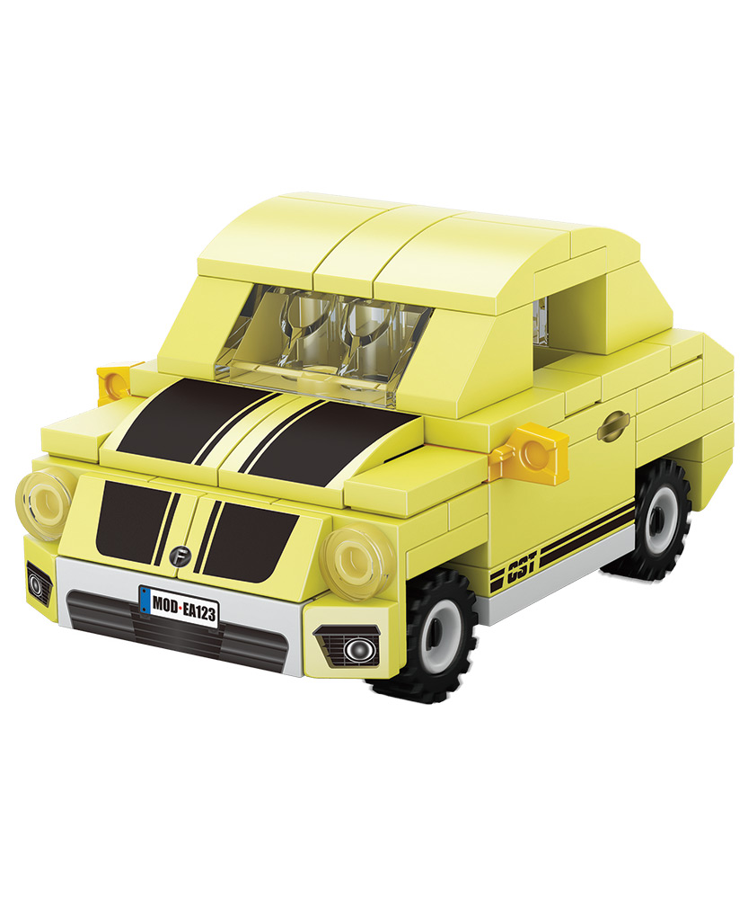 246449-EC Igra mini kockice auti Pull back P12/96