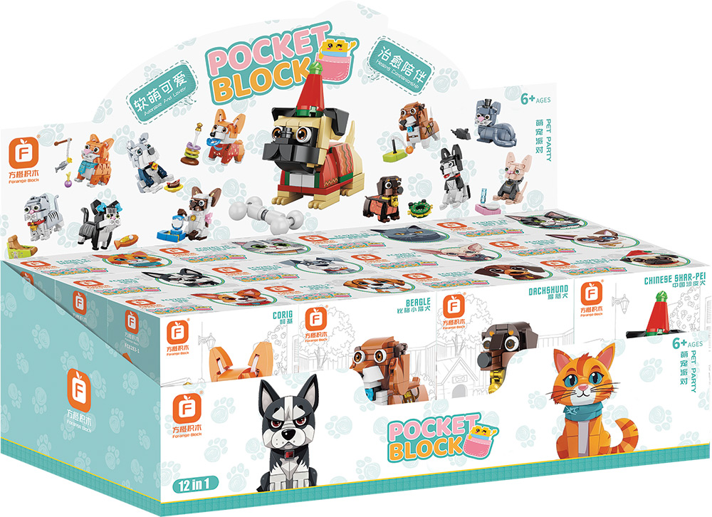 246450-EC Igra mini kockice slatki ljubimci P12/96