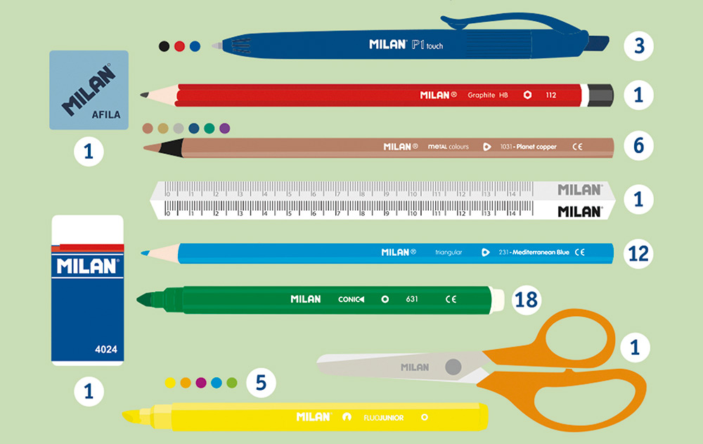 246595-EC Pernica trostruka sa priborom MILAN Tandem 2 P12
