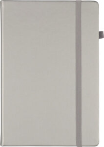 246647-EC Notes AURORA A5 14x21cm srebrni P20/40