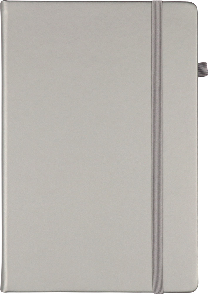 246647-EC Notes AURORA A5 14x21cm srebrni P20/40