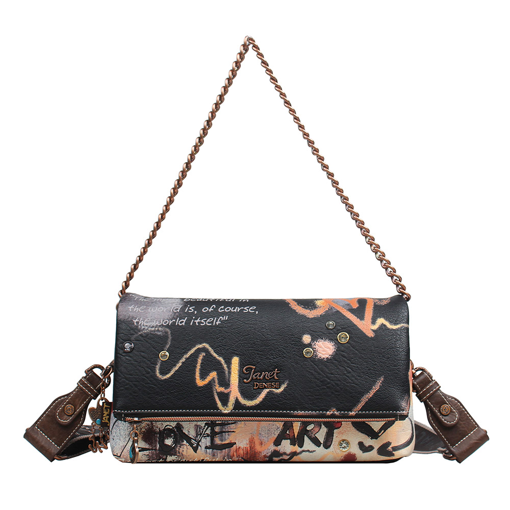 246720-EC Torba fashion Janet Art Gallery FW25 28x9x16 cm J-147 P36