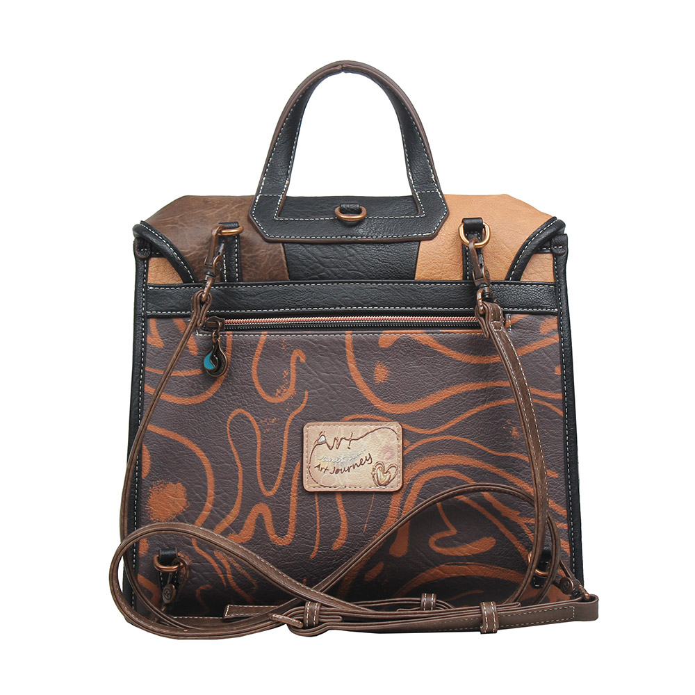 246722-EC Ruksak fashion Janet Art Gallery FW25 30x12,5x27 cm J-144 P14