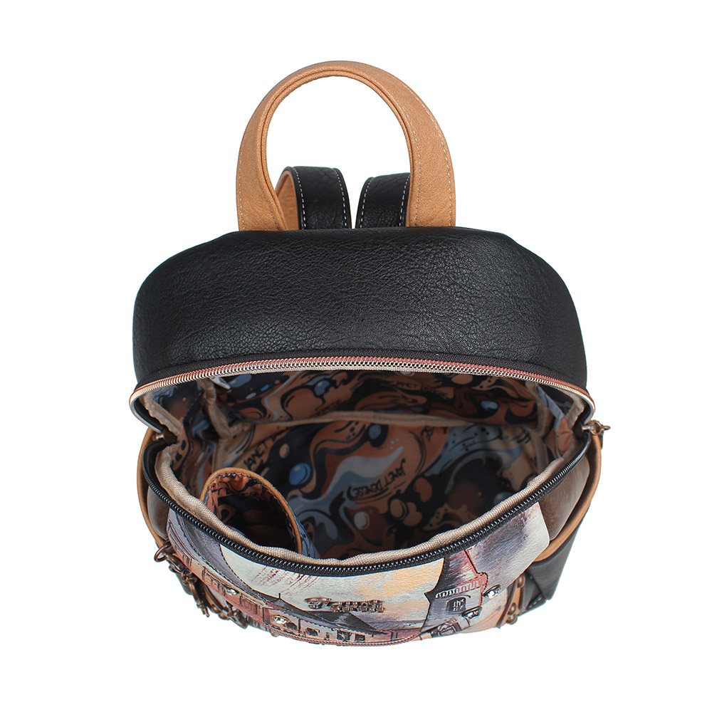 246725-EC Ruksak fashion Janet Art Gallery FW25 25x13x31 cm J-101B P20