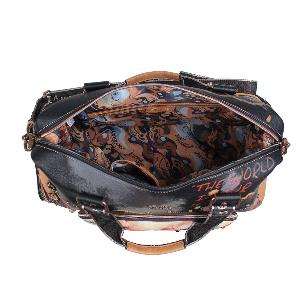 246726-EC Torba fashion putna Janet Art Gallery FW25 47x23x27 cm J-017E P13