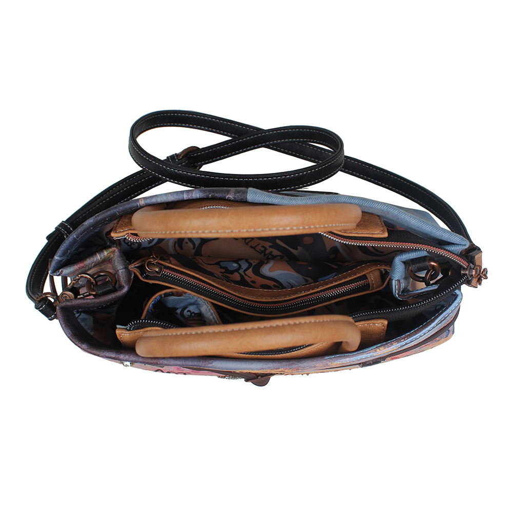 246734-EC Torba fashion Janet Art Gallery FW25 34x14x17,5 cm J-152 P20