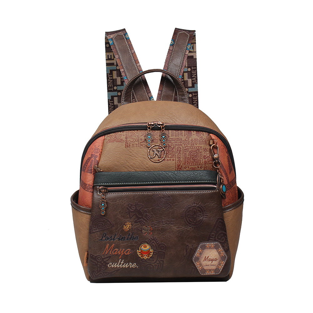 246753-EC Ruksak fashion Janet Maya journey FW25 25x15x31 cm J-114A P16