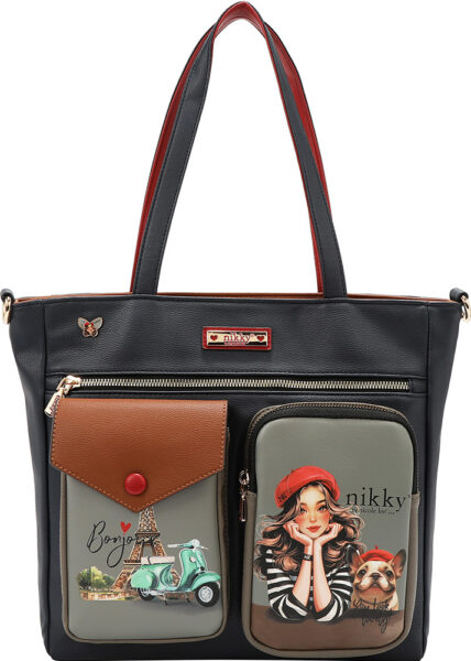 Torba fashion NIKKY Eiffel Dreams FW25 30x29x7 cm NK13003 P12 Netto