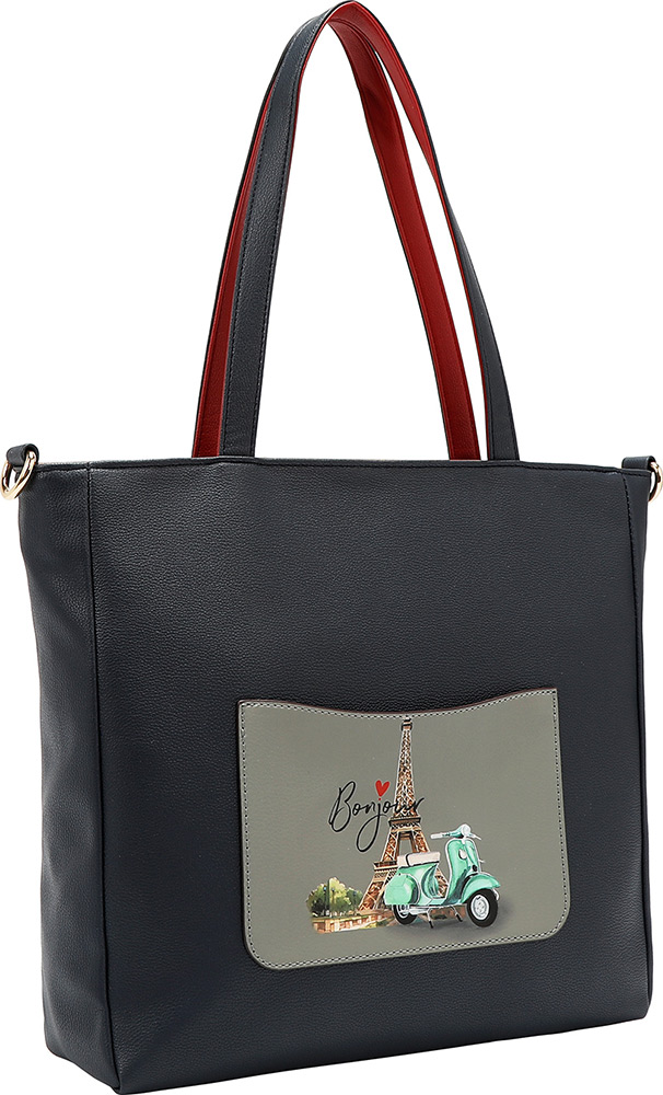 246781-EC Torba fashion NIKKY Eiffel Dreams FW25 30x29x7 cm NK13003 P12