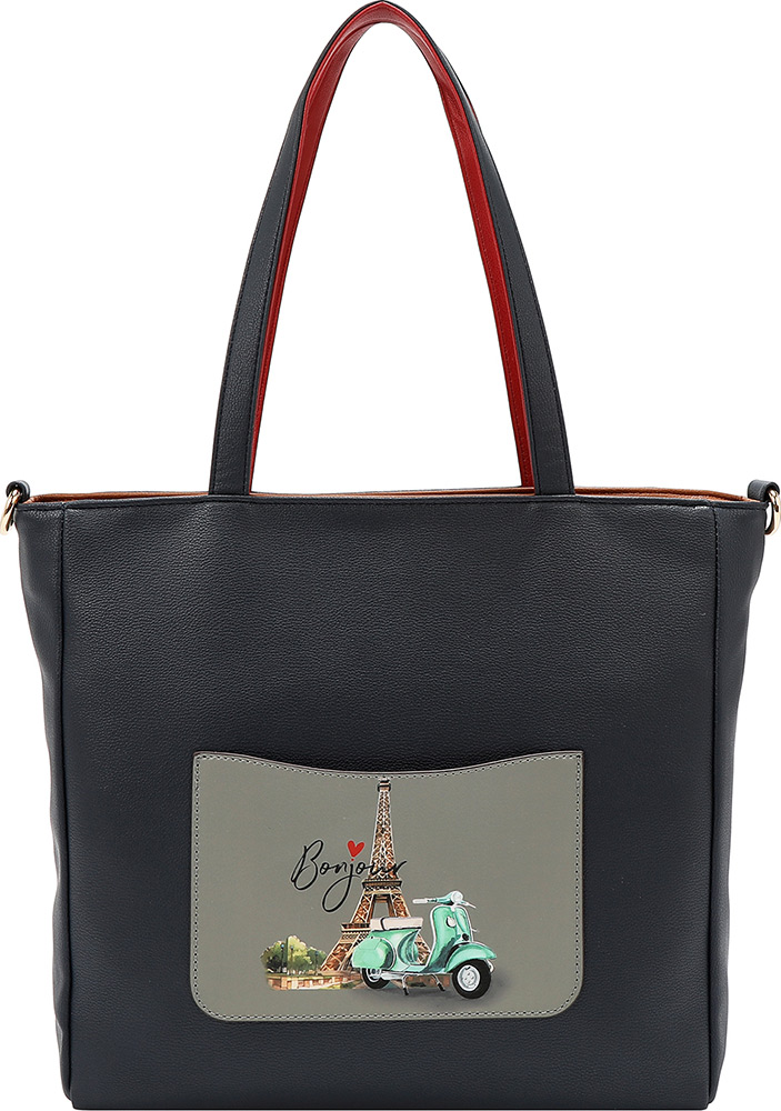 246781-EC Torba fashion NIKKY Eiffel Dreams FW25 30x29x7 cm NK13003 P12
