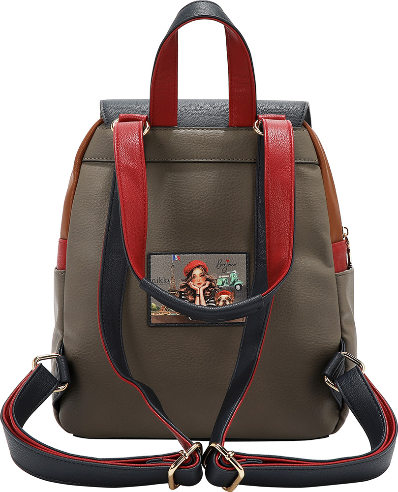 246782-EC Ruksak fashion NIKKY Eiffel Dreams FW25 26x29x11,5cm ML13004 P12