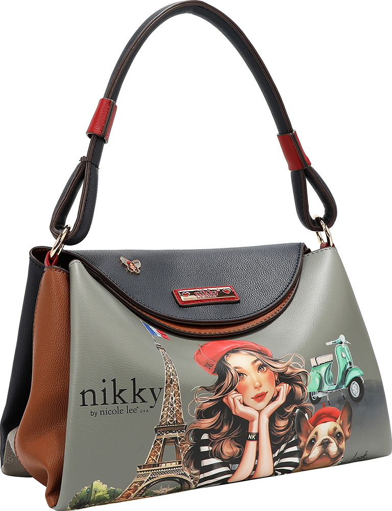 246784-EC Torba fashion NIKKY Eiffel Dreams FW25 30x17x12 cm NK13005 P12