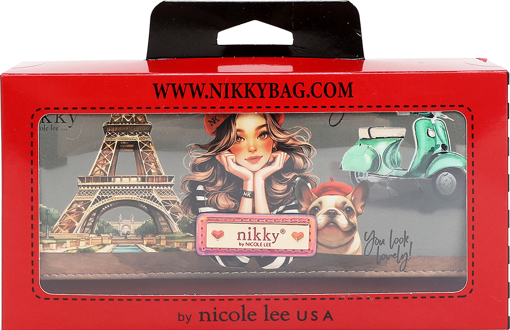246796-EC Novčanik fashion NIKKY Eiffel Dreams FW25 19x10x4 cm NK20375 P48