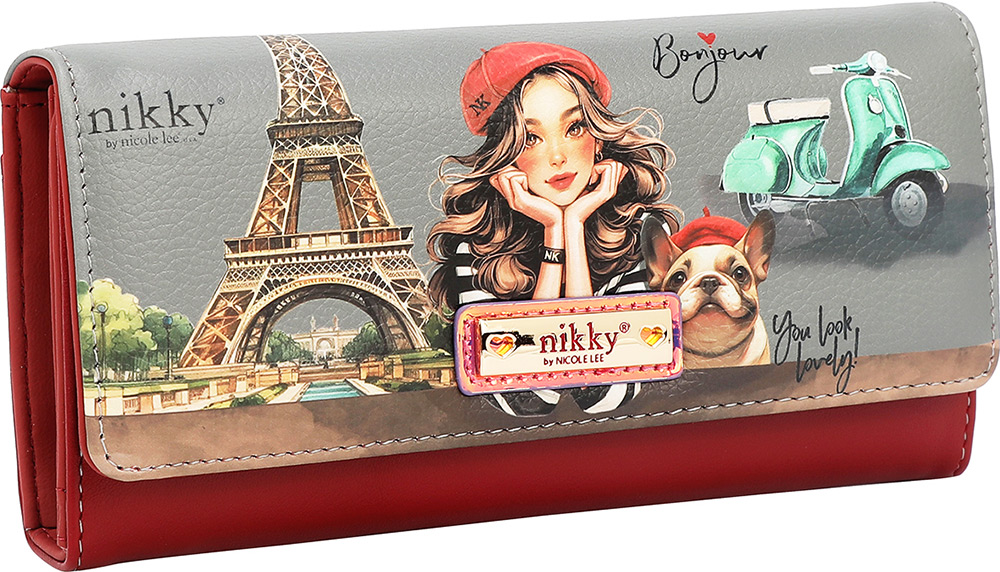 246796-EC Novčanik fashion NIKKY Eiffel Dreams FW25 19x10x4 cm NK20375 P48