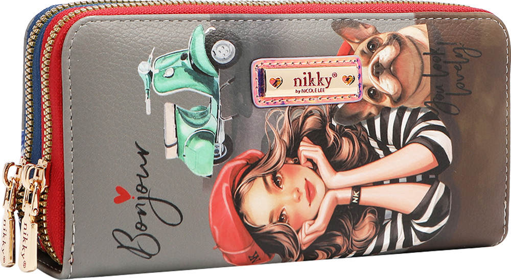 246797-EC Novčanik fashion NIKKY Eiffel Dreams FW25 19x9,5x4,5 cm NK20376 P48