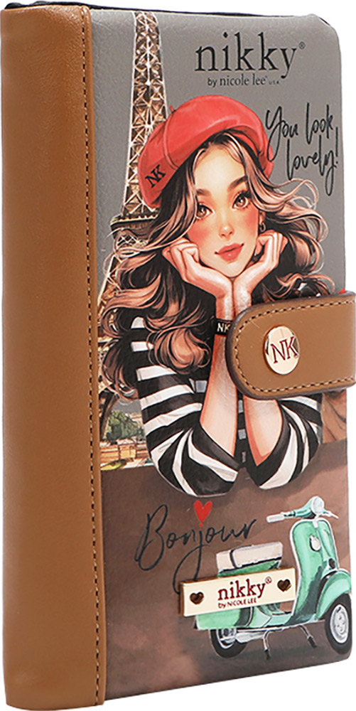246798-EC Novčanik fashion NIKKY Eiffel Dreams FW25 10x17,5x2 cm NK22520 P48