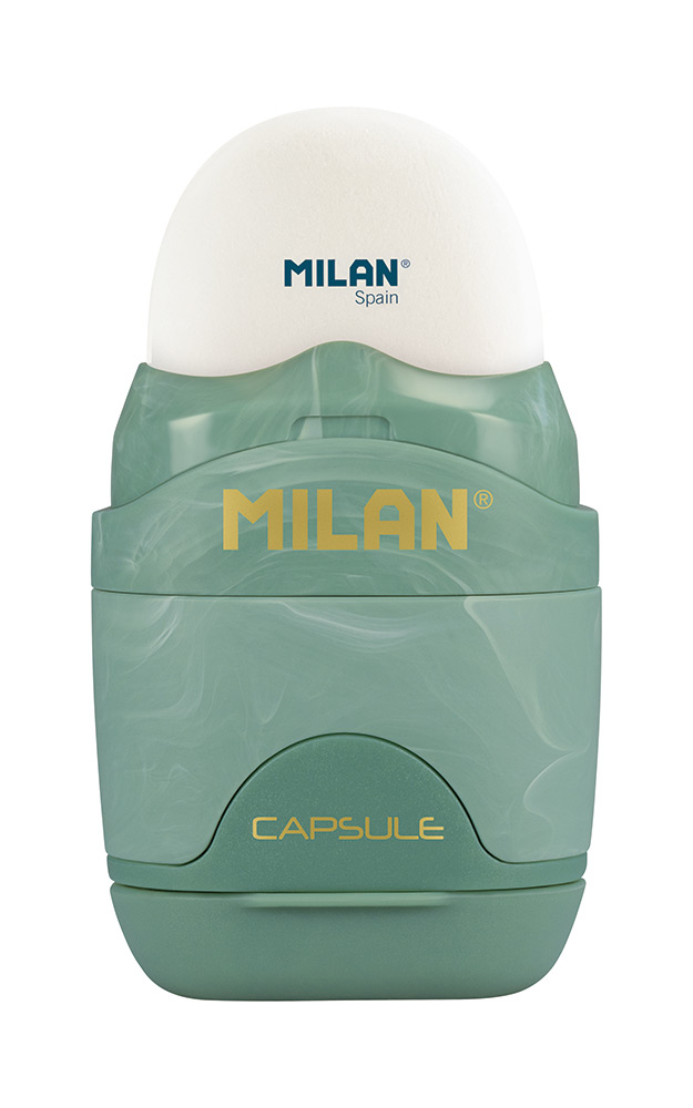 246890-EC Gumica+šiljilo MILAN Capsule LAVA plastično s kućištem P16/320