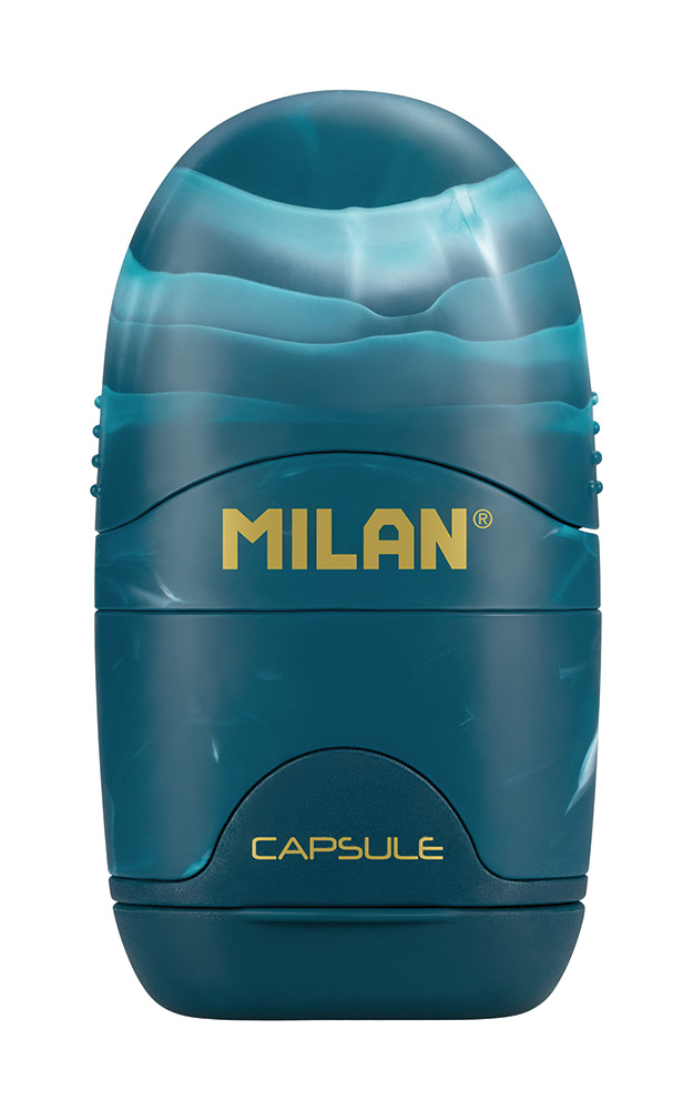 246890-EC Gumica+šiljilo MILAN Capsule LAVA plastično s kućištem P16/320