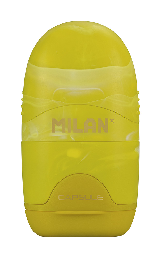 246890-EC Gumica+šiljilo MILAN Capsule LAVA plastično s kućištem P16/320