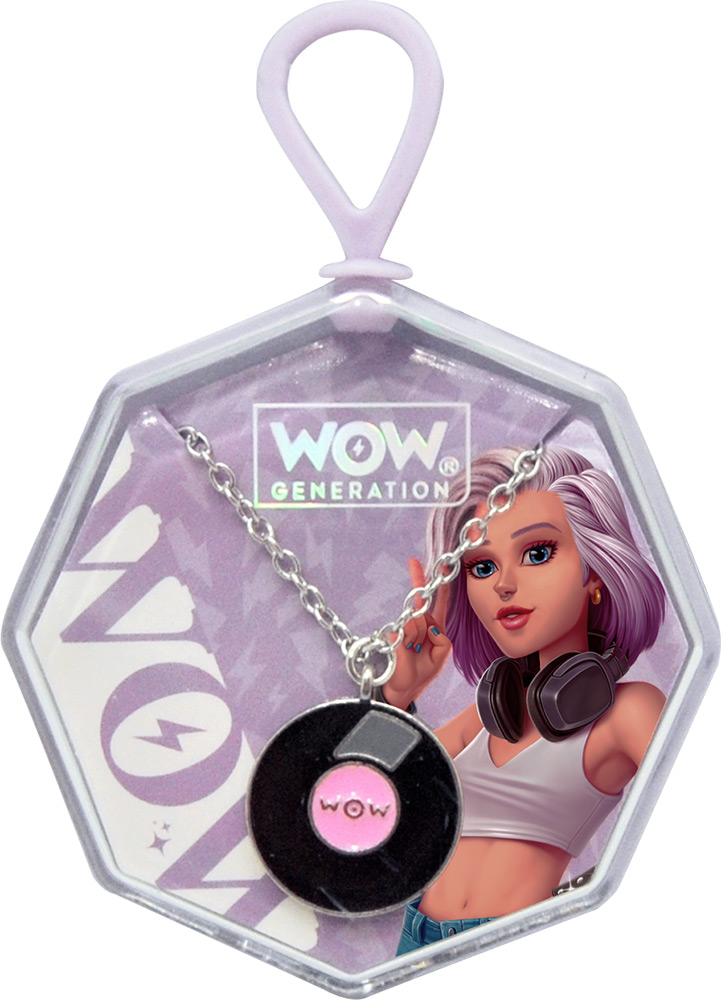 246939-EC Ogrlica s privjeskom WOW Generation u kutiji, sort P12/24