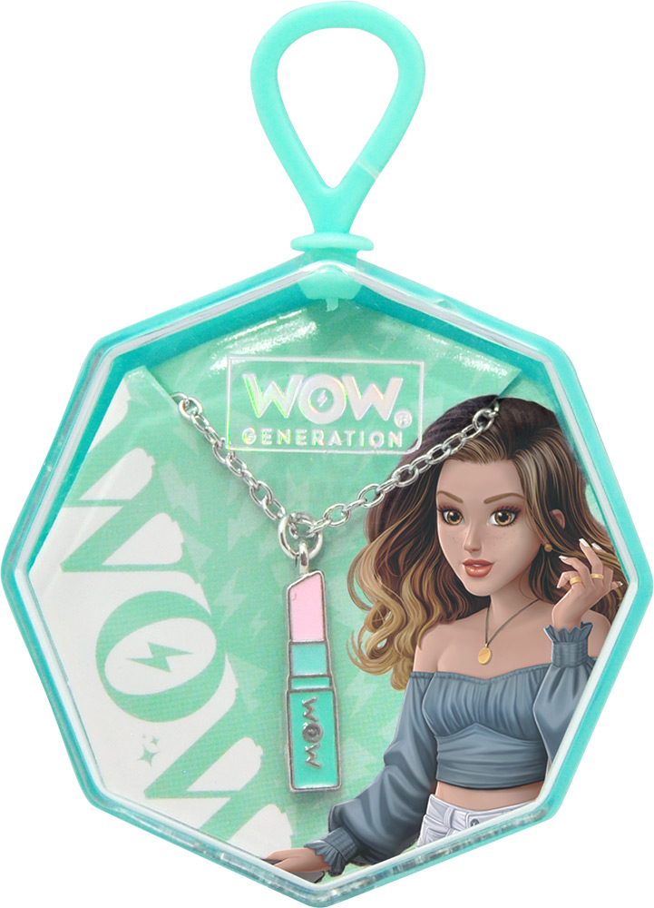 246939-EC Ogrlica s privjeskom WOW Generation u kutiji, sort P12/24