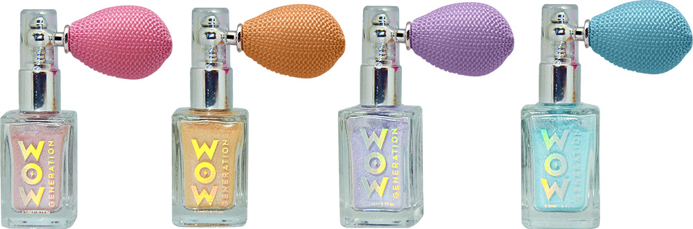 246944-EC Šljokice za tijelo WOW Generation u spreju, sort boja P16/32