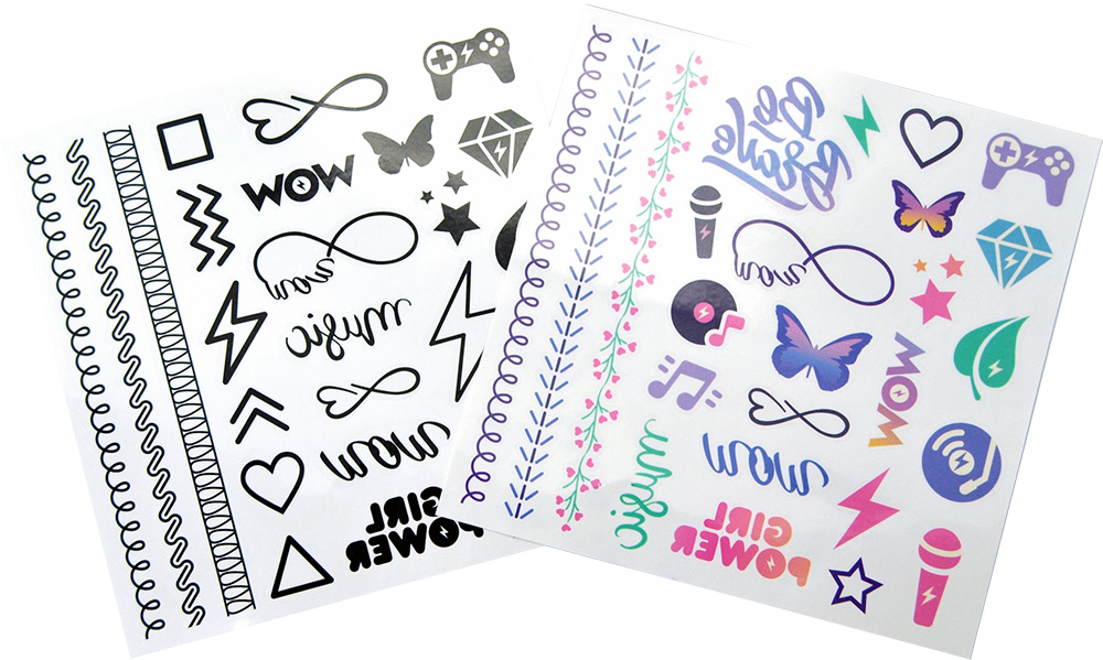 246946-EC Tetovaže privremene WOW Generation 50kom, P24/48