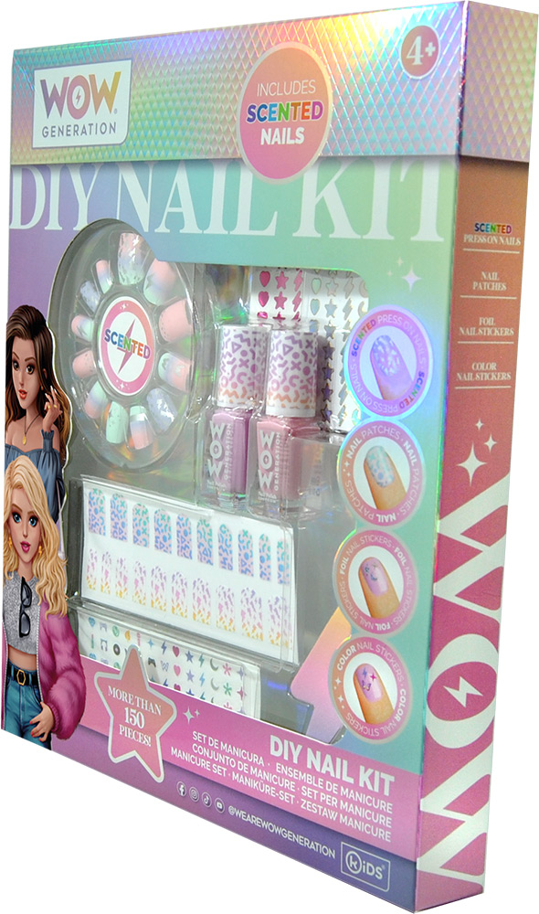 246947-EC Set za manikuru s umjetnim noktima WOW Generation P24