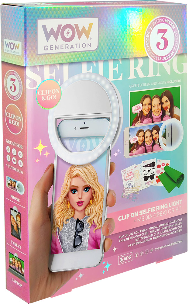 246949-EC Set za slikanje + ring light WOW Generation s rekvizitima P12