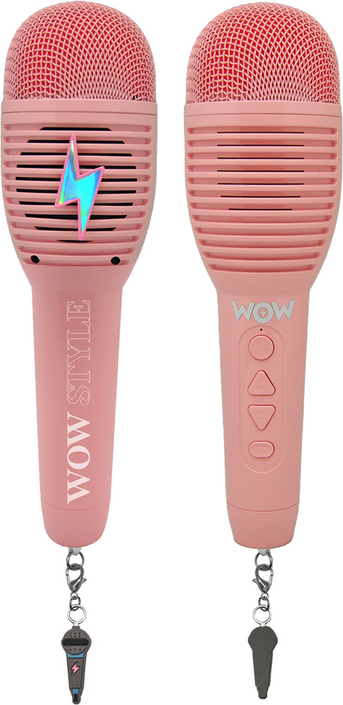 246953-EC Mikrofon karaoke WOW Generation bežični sa snimačem zvuka P24