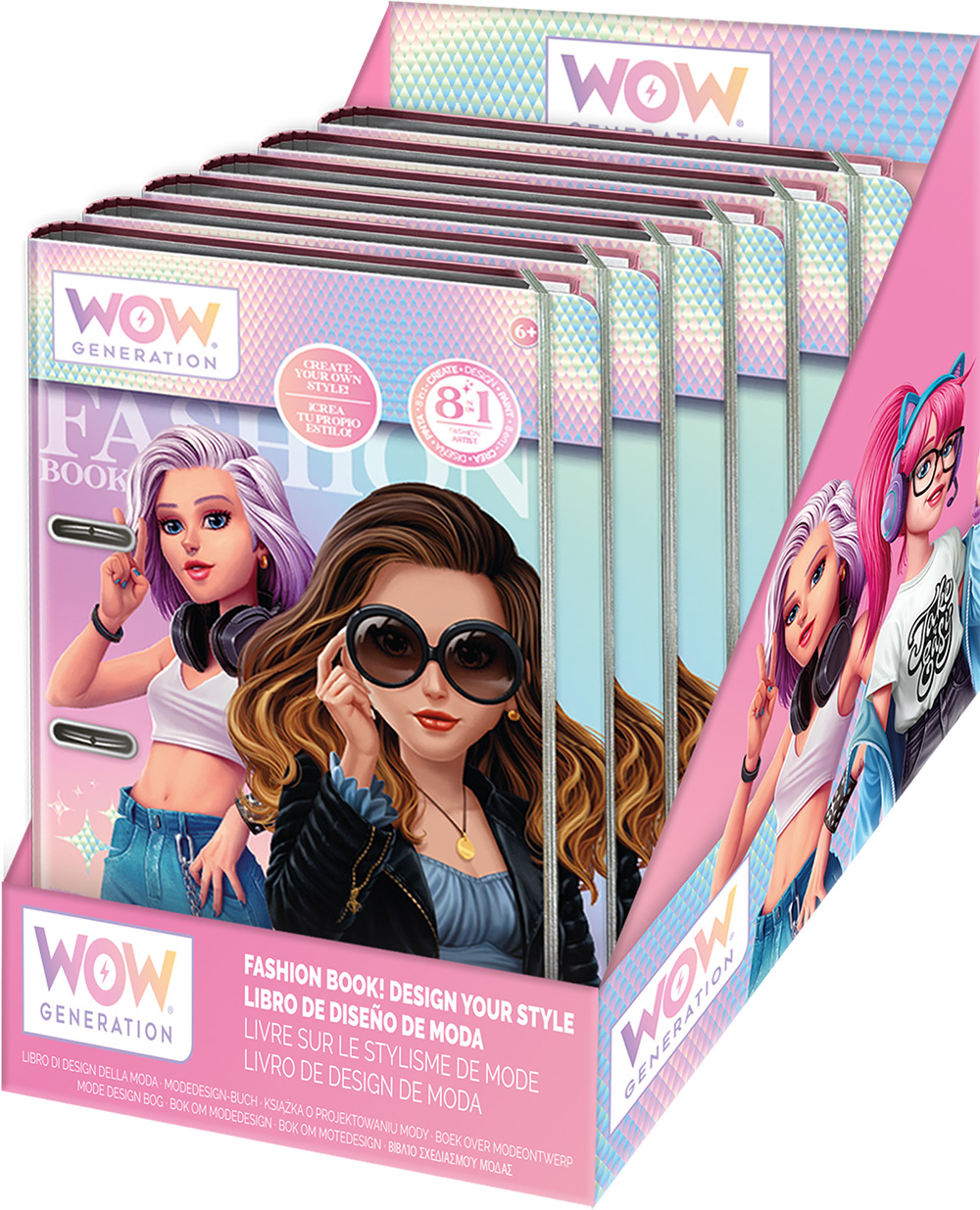 246958-EC Set kreativni za dizajniranje WOW Generation Fashion Book, P6