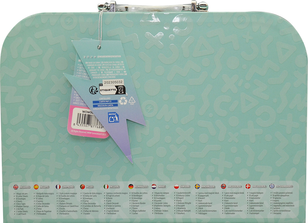 246960-EC Set za izradu pisama WOW Generation u kovčegu, P4
