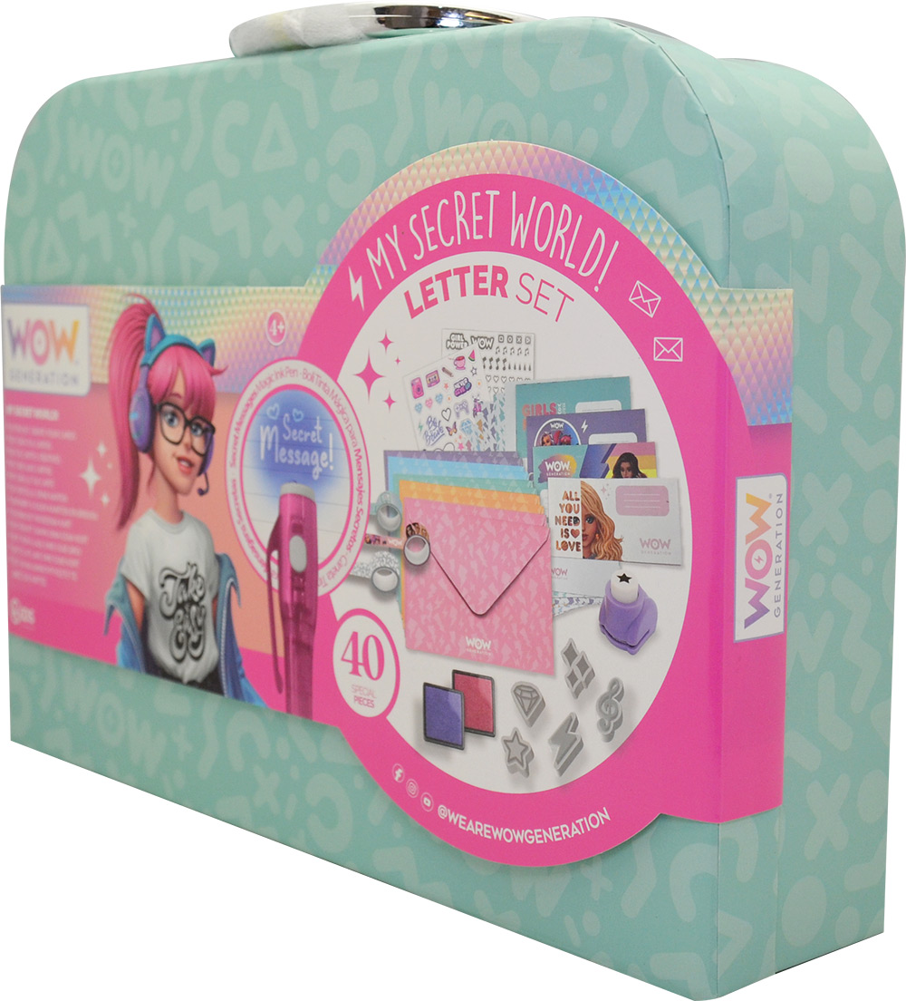 246960-EC Set za izradu pisama WOW Generation u kovčegu, P4