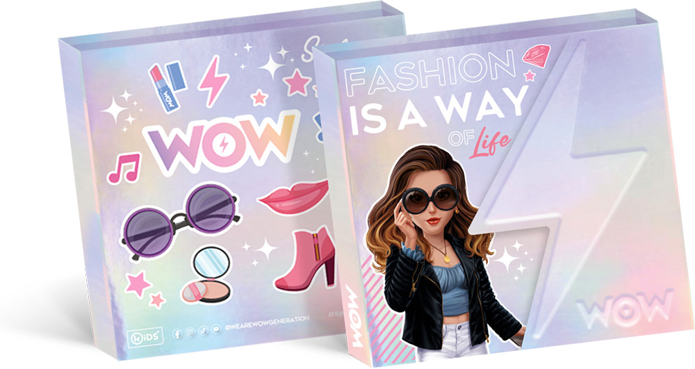 246969-EC Blok samoljepljivi set WOW Generation razni oblici, sort P6/12