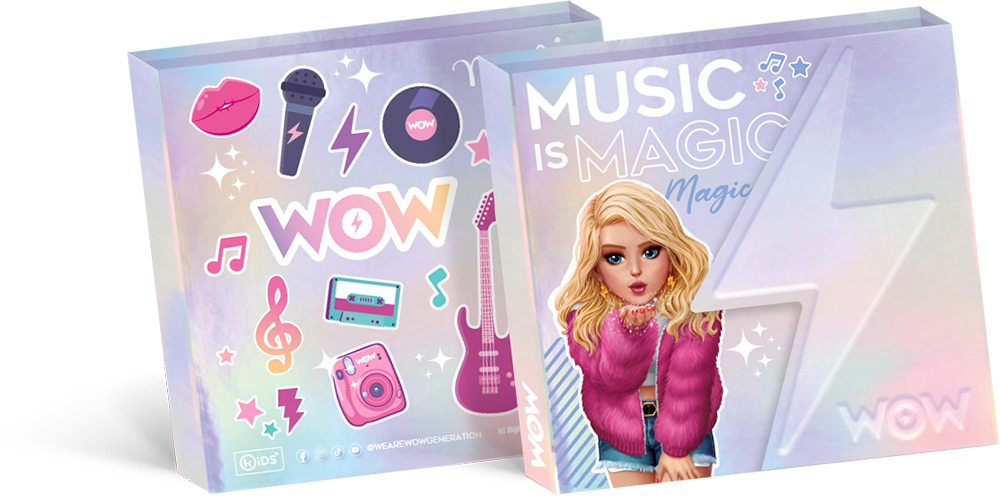 246969-EC Blok samoljepljivi set WOW Generation razni oblici, sort P6/12