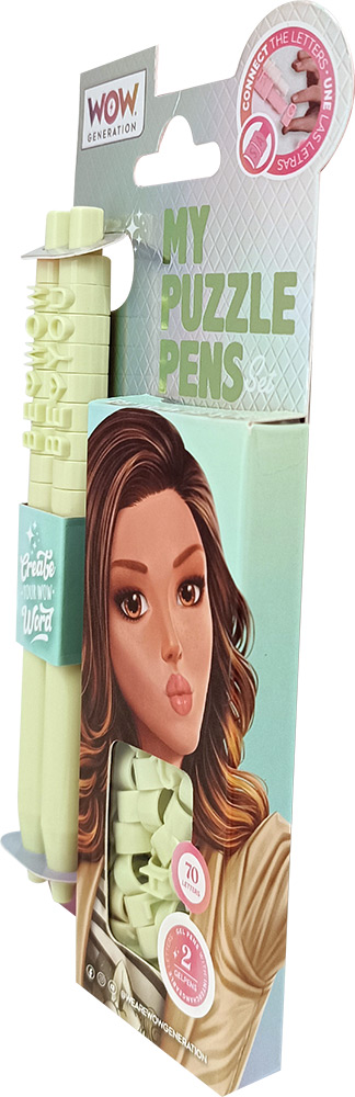 246971-EC Set ol.kem x2 + 70 slova WOW Generation Puzzle Pen sort, P18/36