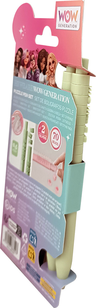 246971-EC Set ol.kem x2 + 70 slova WOW Generation Puzzle Pen sort, P18/36