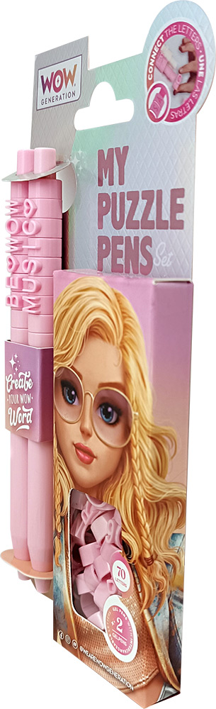 246971-EC Set ol.kem x2 + 70 slova WOW Generation Puzzle Pen sort, P18/36
