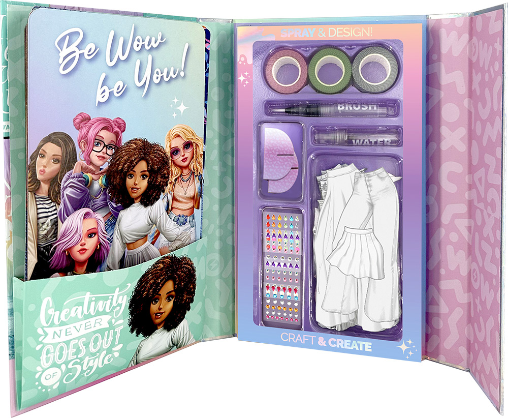 246978-EC Kreativni set izradi svoj outfit WOW Generation Splash and Create, P6/12