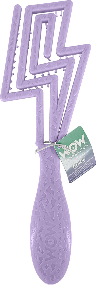 246987-EC Četka za kosu ergonomska WOW Generation oblik munje, sort P12/24