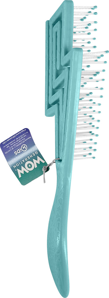 246987-EC Četka za kosu ergonomska WOW Generation oblik munje, sort P12/24