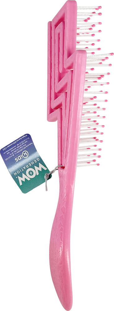 246987-EC Četka za kosu ergonomska WOW Generation oblik munje, sort P12/24