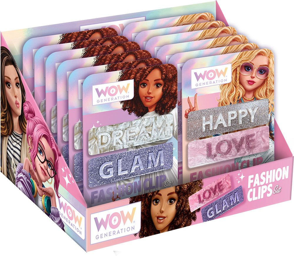 246992-EC Ukosnice za kosu WOW Generation 2kom, sort P12/72