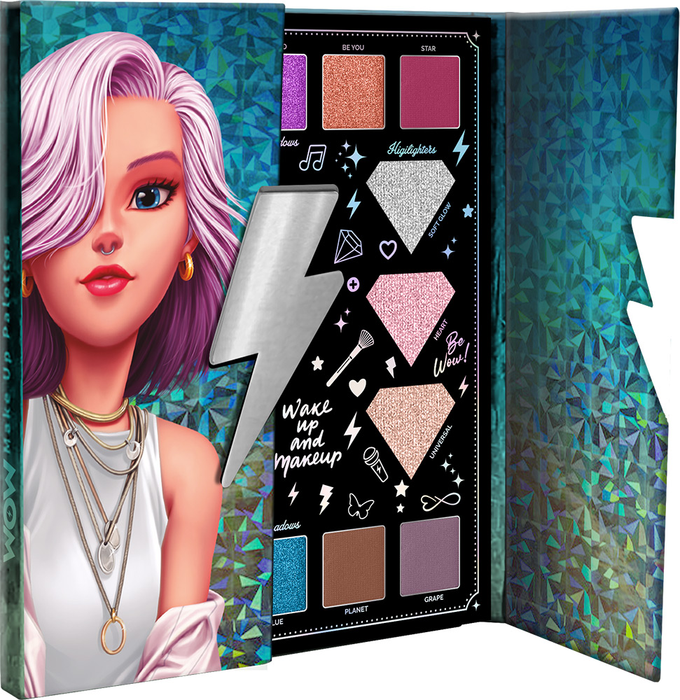 247000-EC Paleta sjenila za oči WOW Generation P6/24