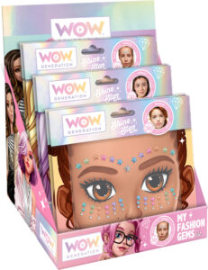 Cirkoni za oči i lice WOW Generation samoljepljivi, sort P24/48