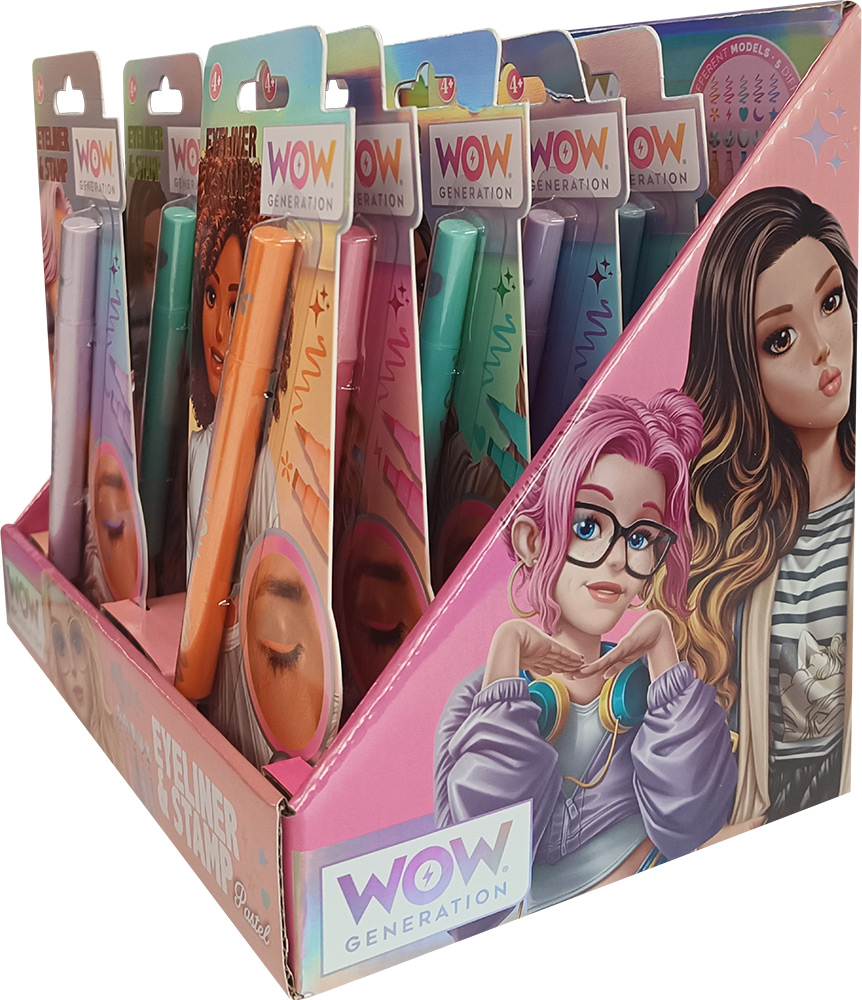247007-EC Tuš za oči sa štambiljem WOW Generation u boji, sort P10/20