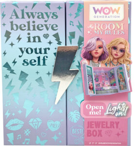 Kutija za nakit WOW Generation s LED svijetlom baterijska, P8