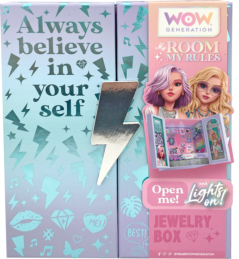 247009-EC Kutija za nakit WOW Generation s LED svijetlom, P8